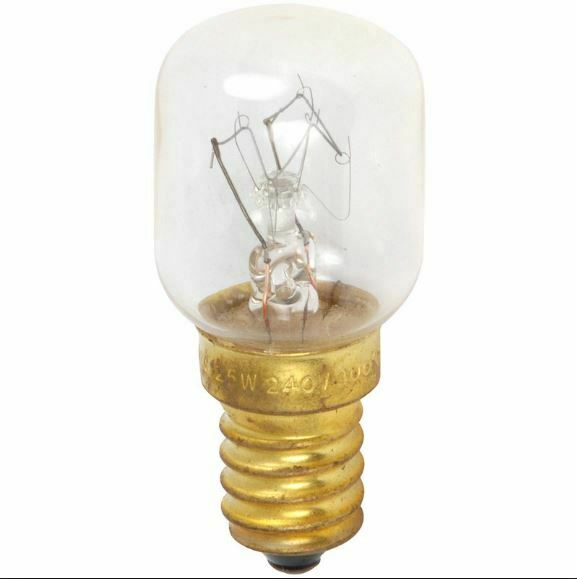 1x Cooker 25w Oven Lamp, Cooker Bulb E14 SES Small Edison Screw 300° Tolerant
