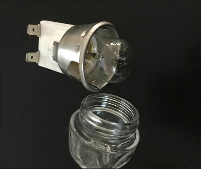 AMICA Oven Lamp assembly Bulb Glass Cover Full with 25W Bulb