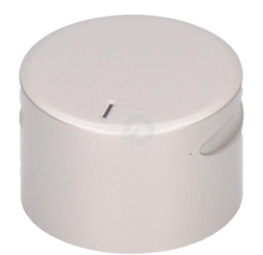 121AV Beko Cooker Hob Control Knob Silver 157240604
