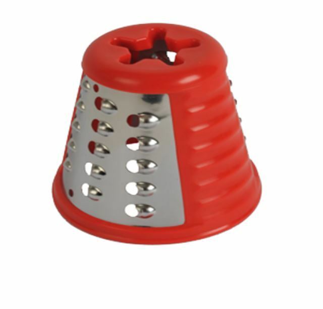 Genuine Tefal Red Grating Cone Attachment Fresh Express 193076 Slicing Gadget