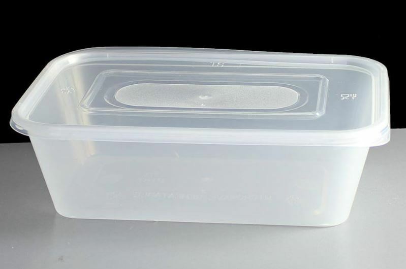 Quality MARQUEE Food Safe TakeAway Plastic MICROWAVE CONTAINER & LID 650CC x 10