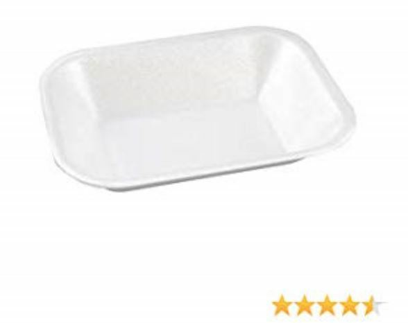 Foam Polystyrene Fish Chip Take Away Disposable EPS CT3 LARGE CHIPPY TRAY x 500