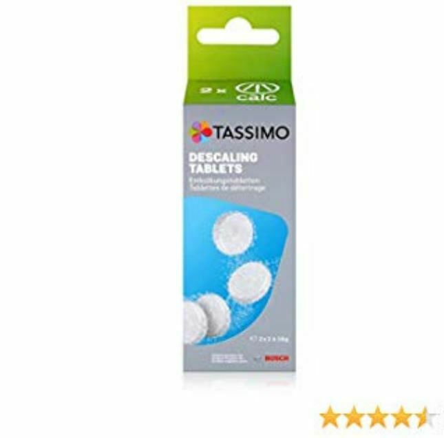 Tassimo Bosch TCZ6004 Entkalkungstabletten 4x18g Tabletten Entkalker 311530 NEU