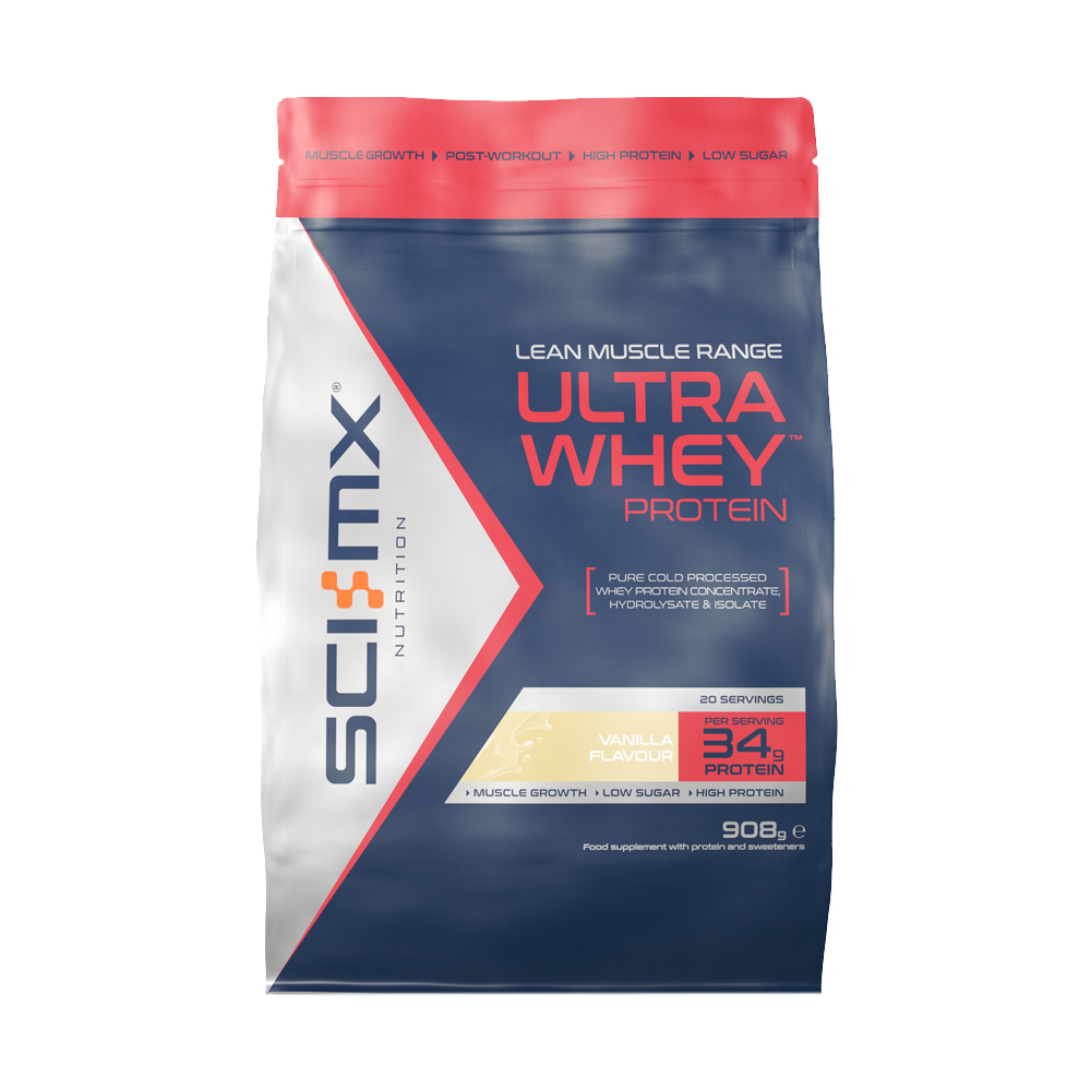 P2867 Sci-Mx - Ultra Whey Protein - Vanilla - 908g