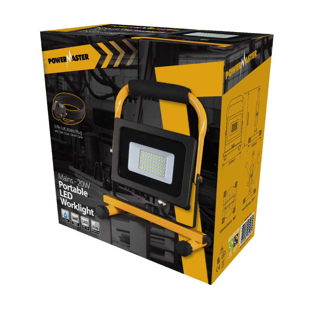 S12120 PowerMaster LED 20W Portable Worklight