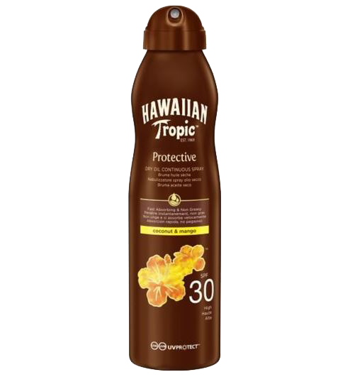 S8942 Hawaiian Tropic Protective Dry Oil - SPF 30, 177ml