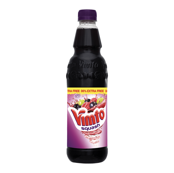 T0019 Vimto Cordial Original - 725ml + 35% Free (12 Pack)