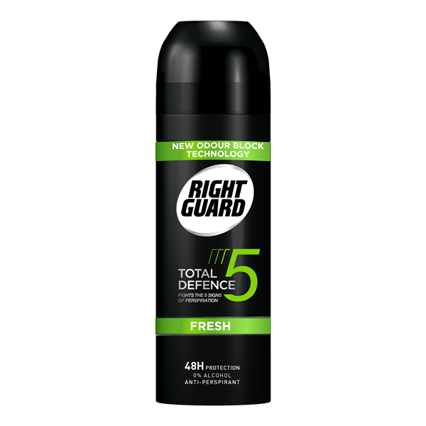 T0027 Rightguard Mens Classic Fresh - 150ml (6 Pack)