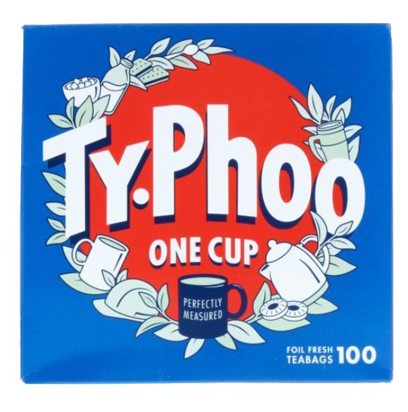 T0101 Typhoo One Cup Tea Bags - Pack of 100 (24 Pack)
