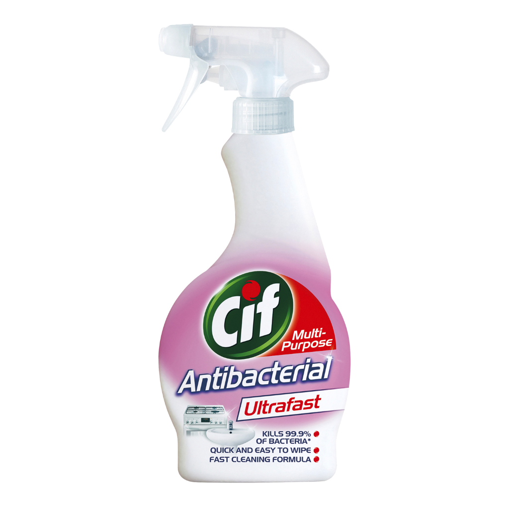 T0331 Cif Spray Ultrafast Anti-Bacterial – 450ml (6 Pack) – Aqua Water ...