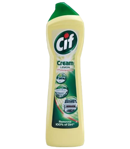 T0823 Cif Lemon Cream Cleaner - 750ml (8 Pack)
