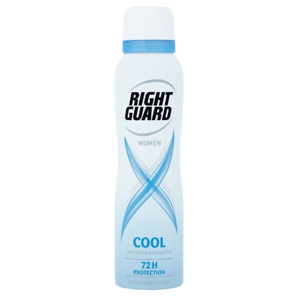 T0916 Rightguard Ladies Xtreme Cool - 150ml (6 Pack)