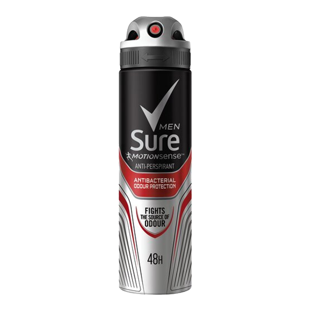 T1029 Sure APA Men Antibac Odour Protection - 250ml (6 Pack)