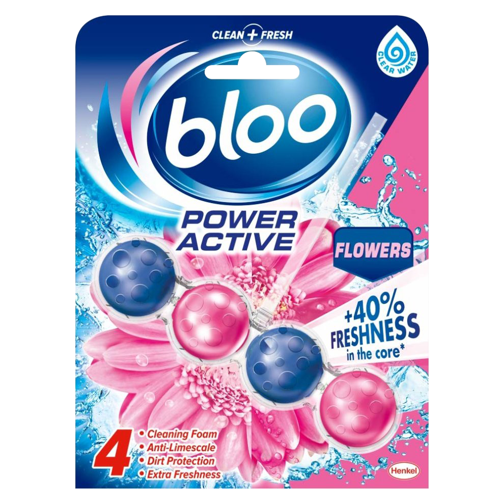 T1088 Bloo Power Active Rim Block - Flowers (6 Pack)