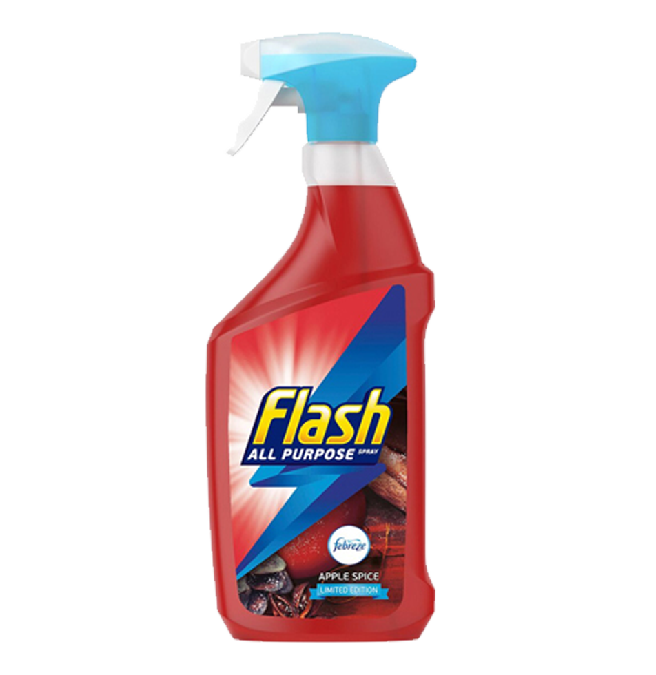 T1148 Flash Spiced Apple All Purpose Spray - 730ml (10 Pack)