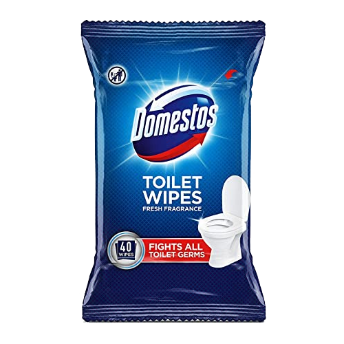 T1152 Domestos Hygenic Fresh Toilet Wipes - Pack of 40 (Pk 12)