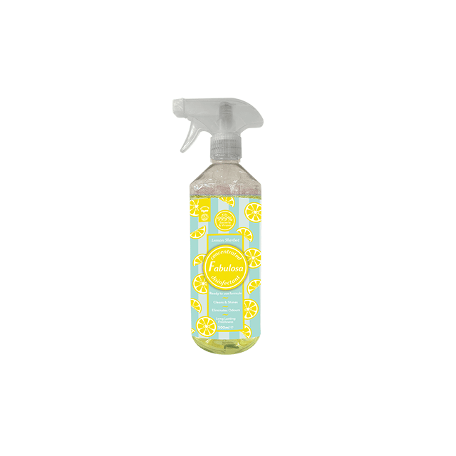 T1234 Fabulosa Lemon Sherbet Disinfectant Spray - 500ml (6 Pack)